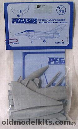 Pegasus 1/72 BAe EAP Demonstrator - Bagged, 23 plastic model kit
